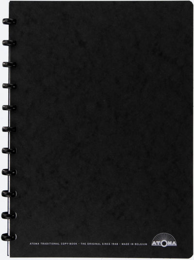 Atoma carnet de réunion a4 noir l
