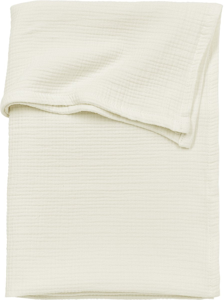 Drap de berceau Meyco baby uni - hydrophile prélavé - naturel - 75x100cm - 0,3 tog
