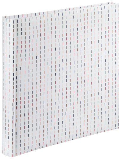 Hama album xl graphique, 30x30 cm, 80 pages blanches, rayures