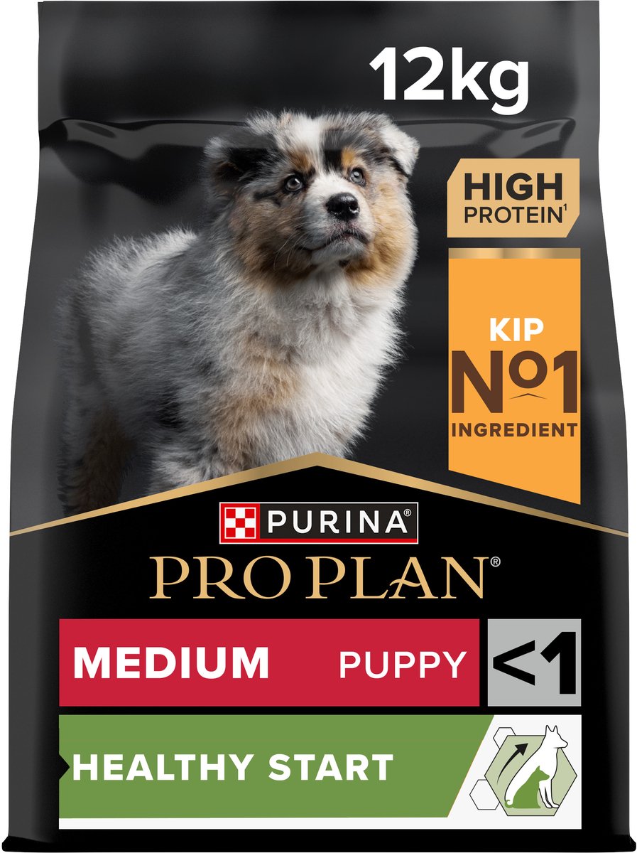 Pro plan purina medium chiot - nourriture pour chien - poulet - 12 kg