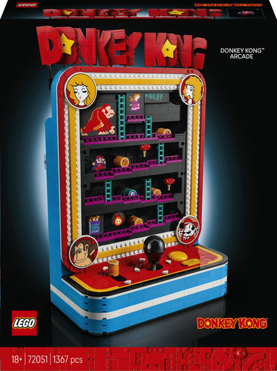 Lego Super Mario 72051 Machine d'arcade Donkey Kong
