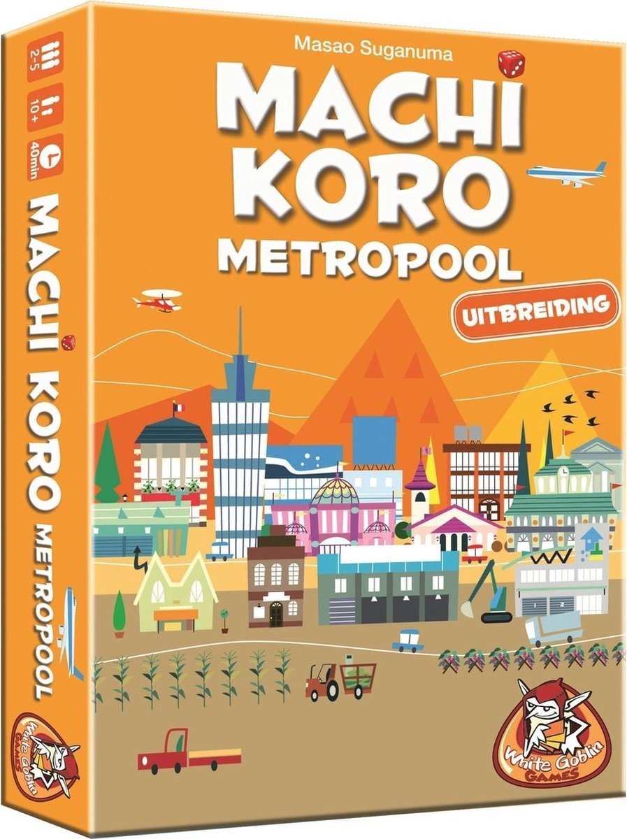 Games de gobelin blancs Machi Koro Expansion Metropolis