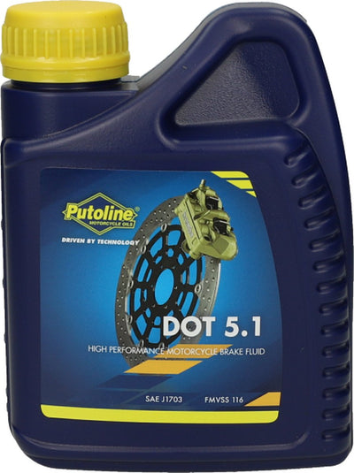 Putoline dot 5.1 liquide de frein liquide de frein 500ml