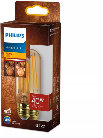 Philips Lampe à incandescence LED Philips ambre 40W T32 E27