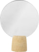 Bloomingville - miroir de table ilina - beige - grès