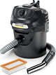 Aspirateur cendres et poussières Kärcher ad 2 - 600 w - 14 litres - ignifuge - nettoyage filtre reboost