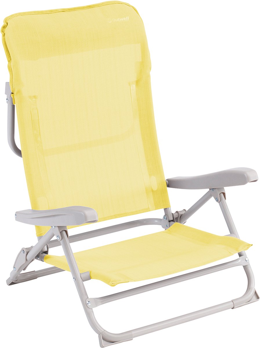 Outwell Seaford relax chair - chaise de plage pliable - jaune
