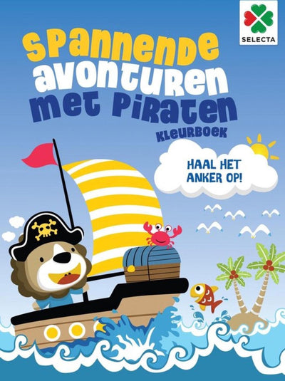 Selecta Adventures passionnantes avec livre de coloriage pirate