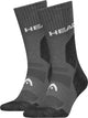 Head - unisexe - chaussettes de sport de randonnée - tous climats - paquet de 2 - taille 35-38