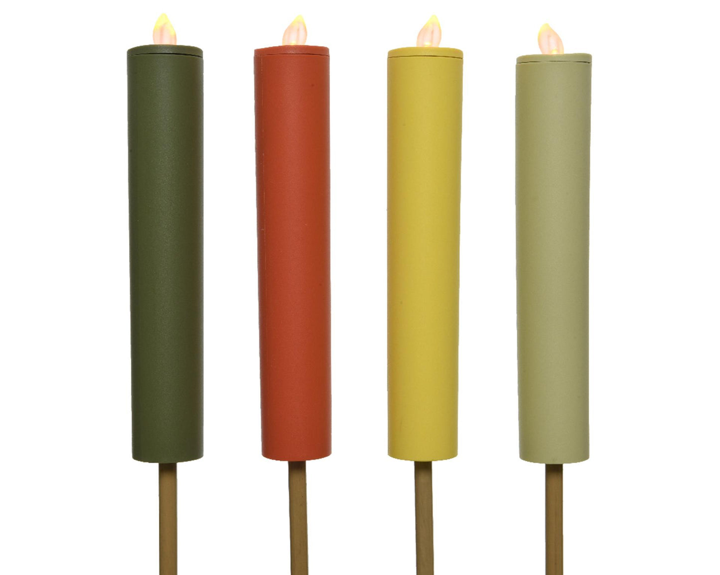 Torche solaire Lumineo plastique h90cm