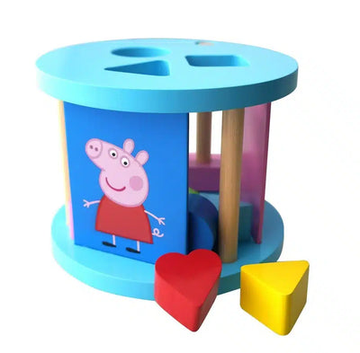 Boîte de tri de formes en bois