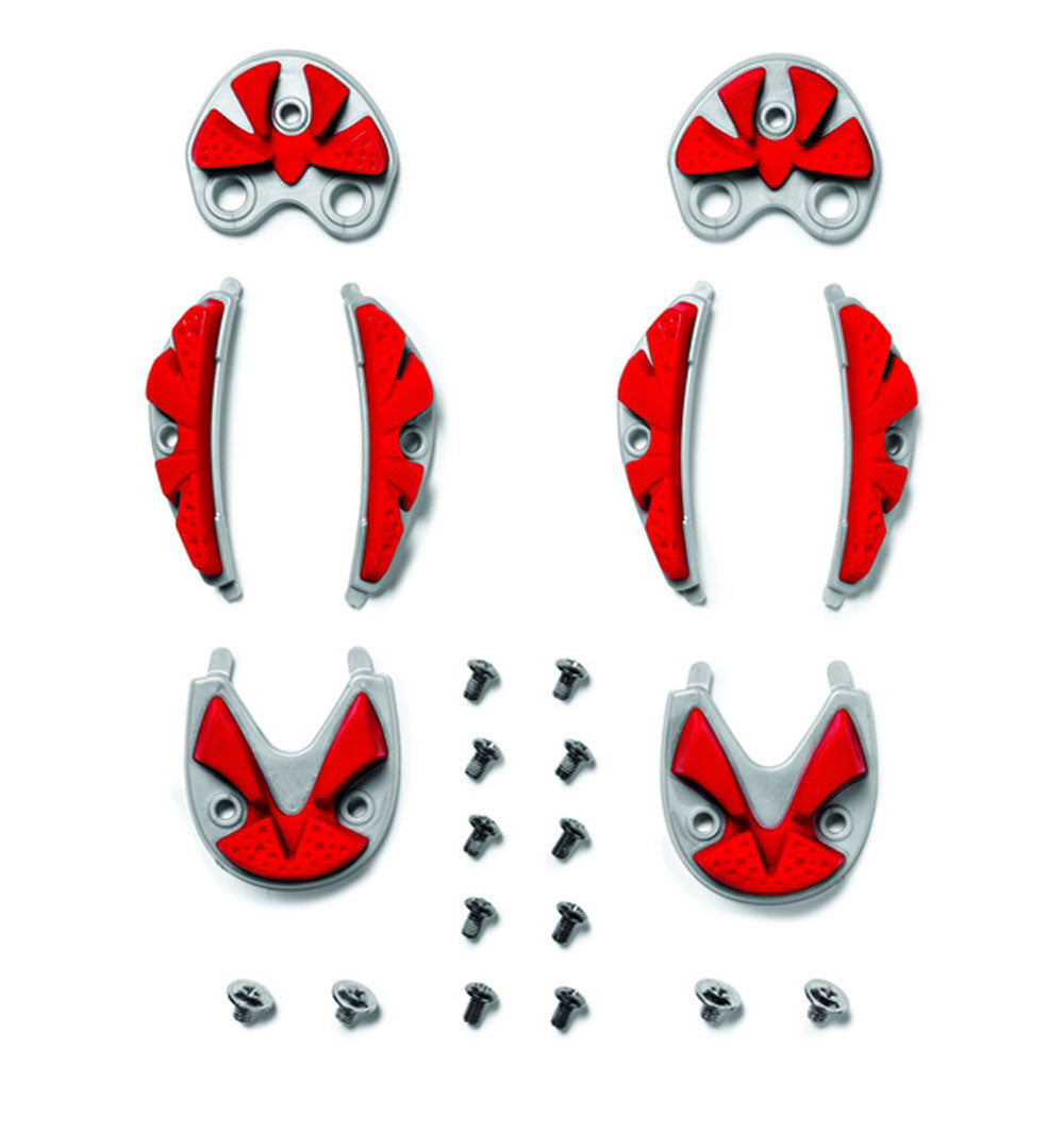 Sidi vtt semelle srs carbone-sol gris rouge | 41-44.5