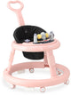 Chaise de marche Deryan Mover - avec barre de poussée - rose