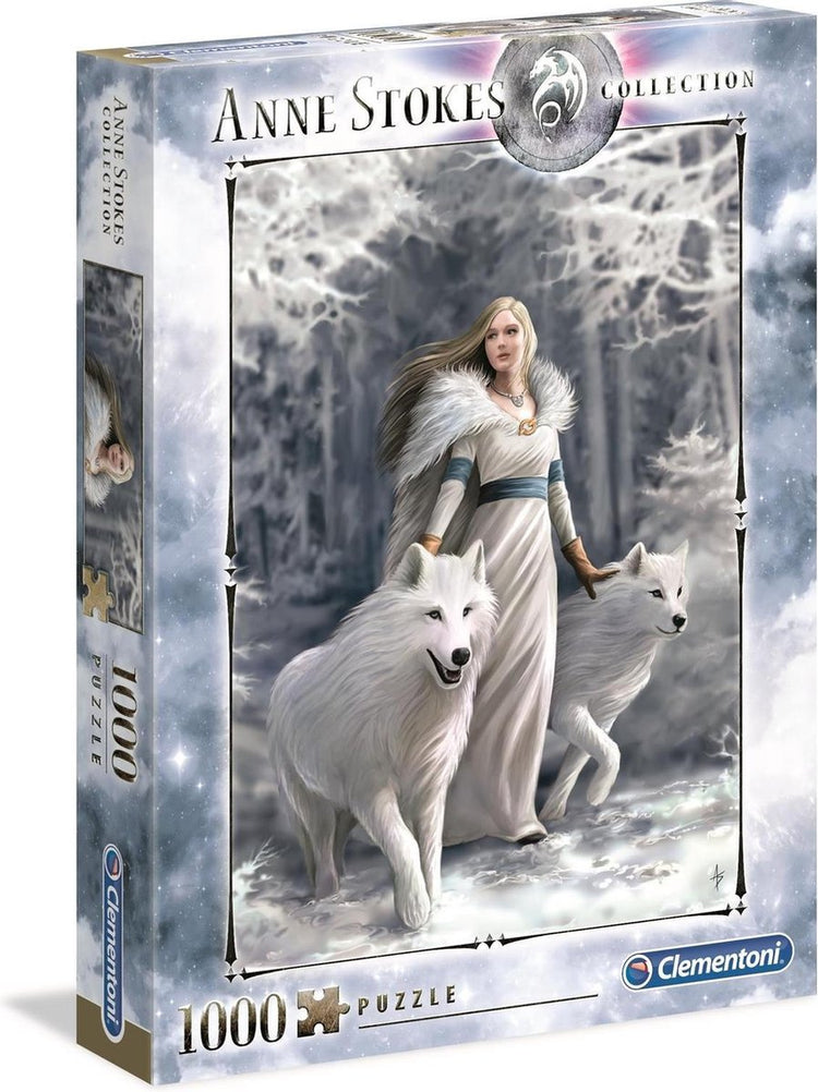 Clementoni - puzzle 1000 pièces - anne stokes - 2019 - puzzle pour adultes