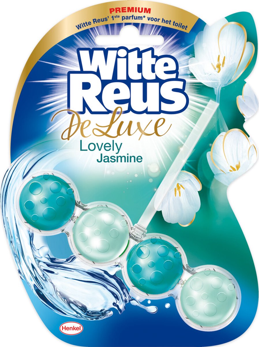 Bloc sanitaire géant blanc deluxe joli jasmin