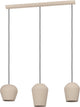 Lampe à suspension Eglo cambaito - e27 - 89,5 cm - couleur sable