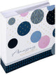 Walther me-486-l souvenirs étonnants - album mémo - taille 22,5 x 22,5 cm - 200 photos 10 x 15 cm - bleu