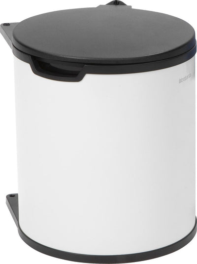 Poubelle à encastrer Brabantia - 15 litres - blanc