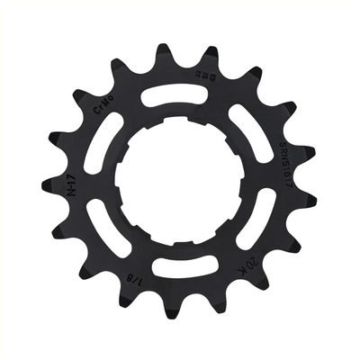 KMC Gear 19T Black - Ring de la chaîne de vélos