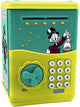 Tirelire électronique Lexibook Disney Scrooge protégée par code secret avec effets sonores et lumineux et musique.
