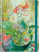 Carnet Peter Pauper taille moyenne - sirène - avec fermeture élastique - 16x21 cm