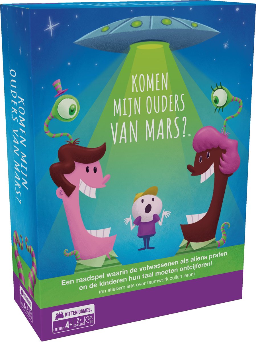 Chatons qui explosent : mes parents viennent-ils de Mars ? - Jeu de cartes hollandais