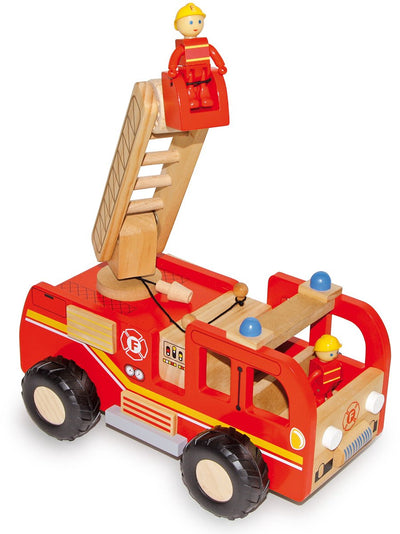 Petit pied - voiture de marchandise des pompiers