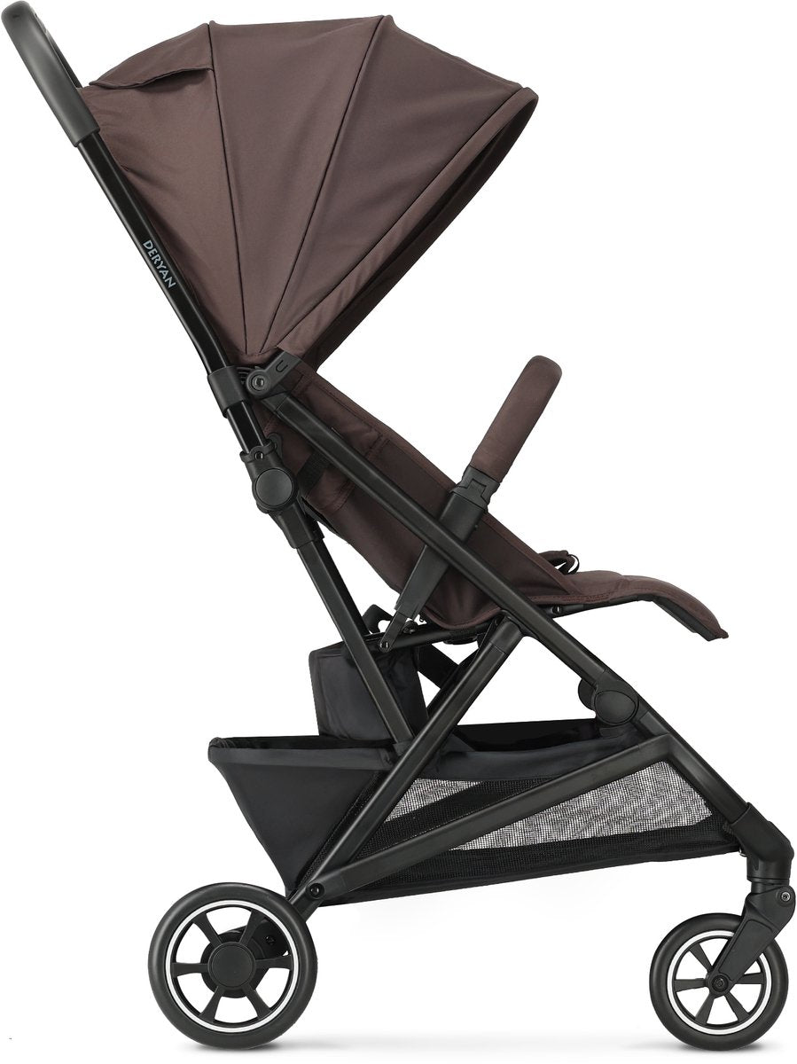 Poussette Deryan easy2 - légère - compacte - pliable - chocolat