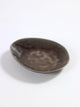 Serax - pascale naessens pure - assiette ovale s - marron - 4 pièces