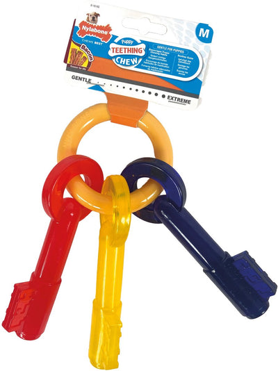 Nylabone Puppy Chew Bider Keys Bacons Flavour