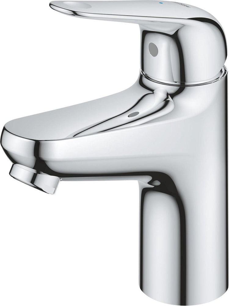 Robinet de lavabo Grohe Swift avec vidage push-open - taille S - économie d'énergie et d'eau - chrome