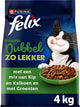 Felix deux fois plus savoureux à la maison - poulet dinde - 4 x 4kg