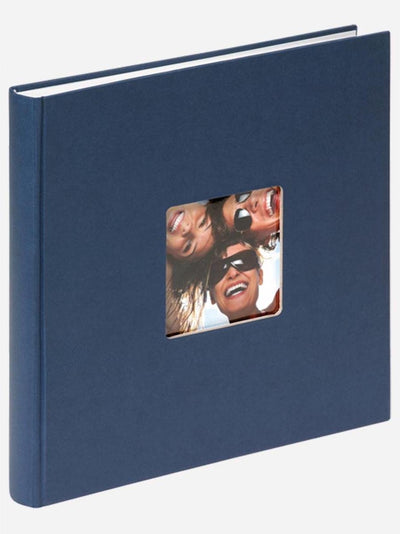 Walther fa-205-l fun - album design - taille 26 x 25 cm - bleu foncé