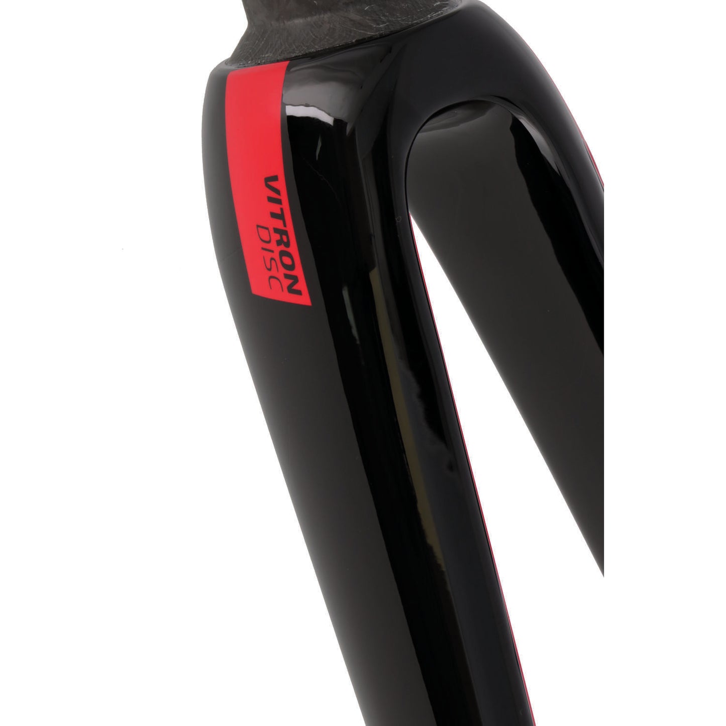 Divers Isaac - fourchette vitron noir rouge (taille 61 - 64)