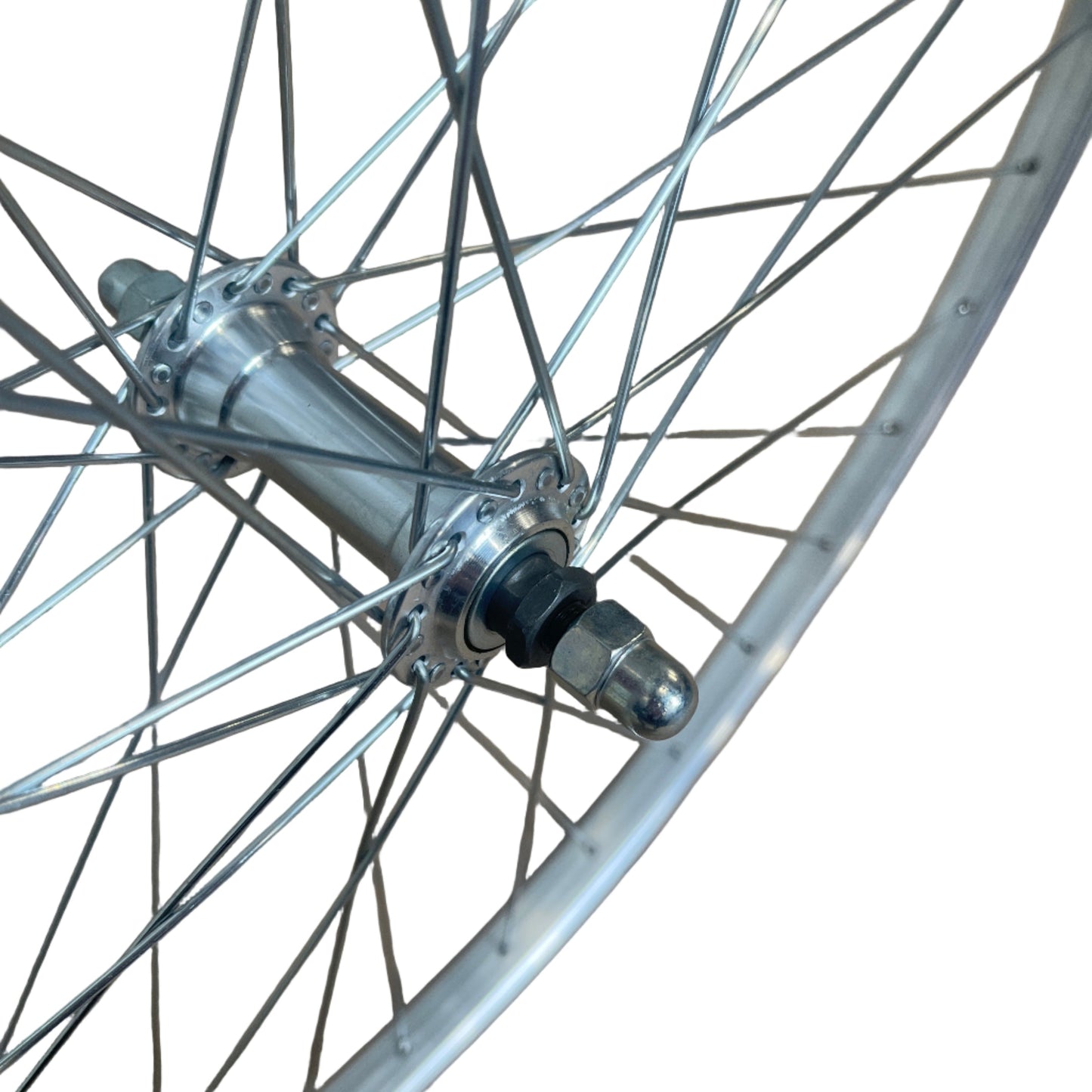 Roland Front Roue 28 Fixed AS26 Silver Zink Spk