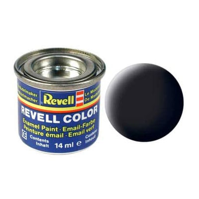 Peinture émail Revell #08 Noir, Mat