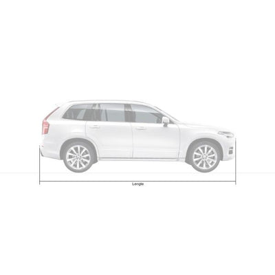 DS couvre AutoHoes Boxx SUV intérieur moyen noir