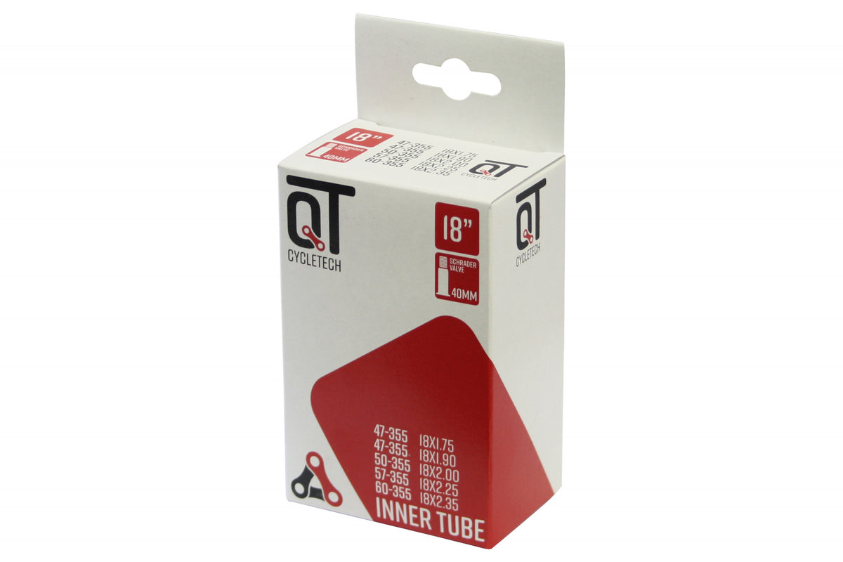Qtcychectech Qt Inner Tube AV5 18x1,75 2,35 47 60-355 AV 40 mm 2217345