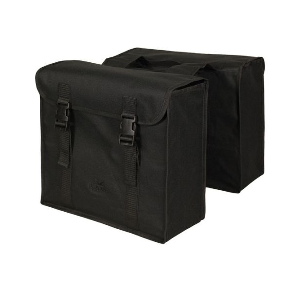 Sac Greenlands double noir-noir. taille 37x34x14cm.capacité totale 40L