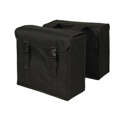 Sac Greenlands double noir-noir. taille 37x34x14cm.capacité totale 40L