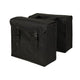 Sac Greenlands double noir-noir. taille 37x34x14cm.capacité totale 40L