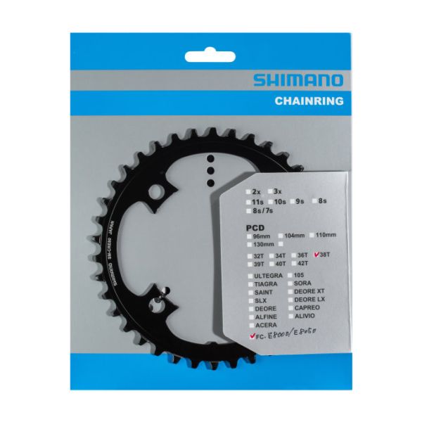 Étapes supérieures de la chaîne Shimano SM-CRE80 38T Y1VY00040