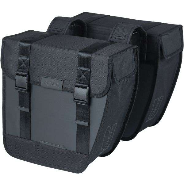 Basil Tour Double Bicycle Bag - 28L - noir