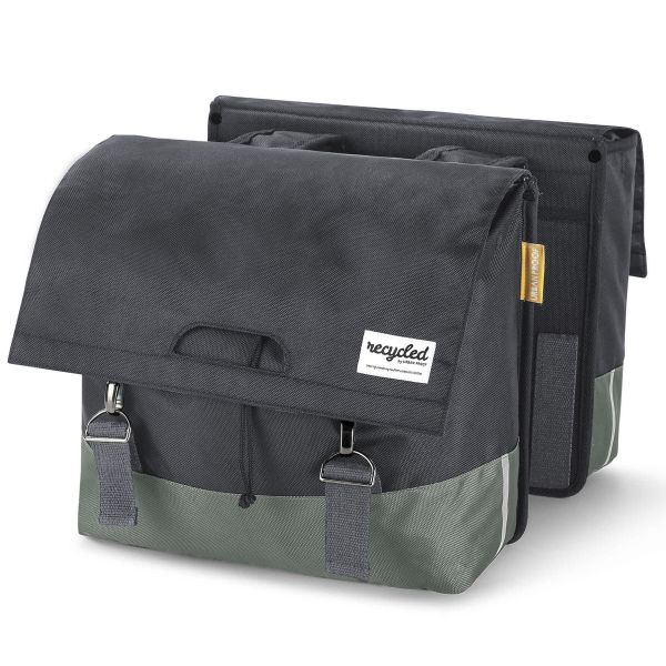 Sac à vélo à double épreuve urbaine 40L Gray