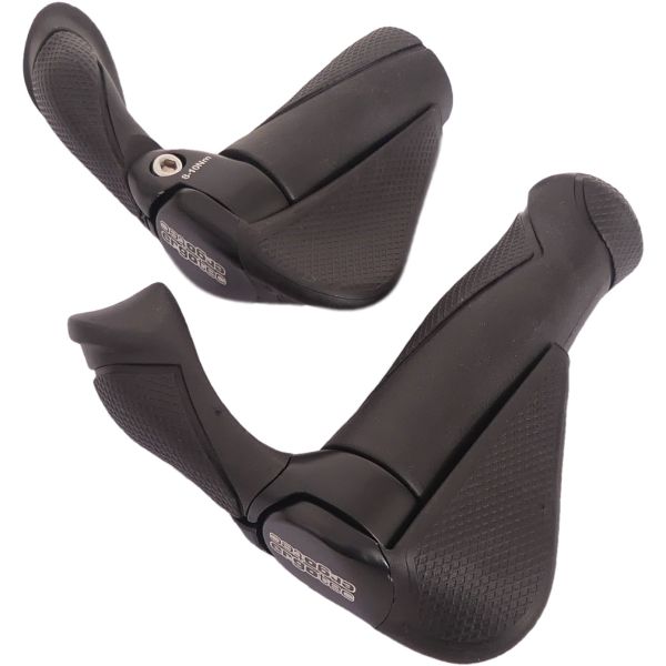 RST Handle Paire MF2 Kraton aluminium 130 + 87 mm noir