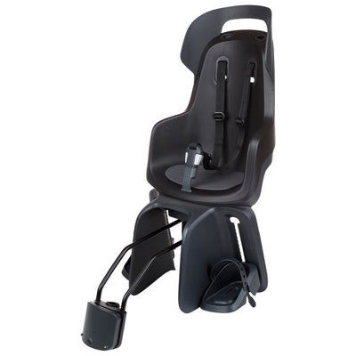 Siège enfant arrière Bobike Go Maxi RS avec fixation au châssis (FF) et position sommeil urbain noir