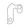 Patin de dérailleur GH-120 avec jeu de vis M8x0,75