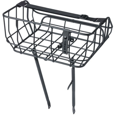 Basil Portland - Panier à vélo - First - Matt Black