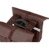 Basil Tas City Double Mik Vegan Leather | Brun rôti