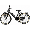 Kyoso vélo pour enfants Blossom Classic 24 pouces avec moyeu de frein - noir mat rose